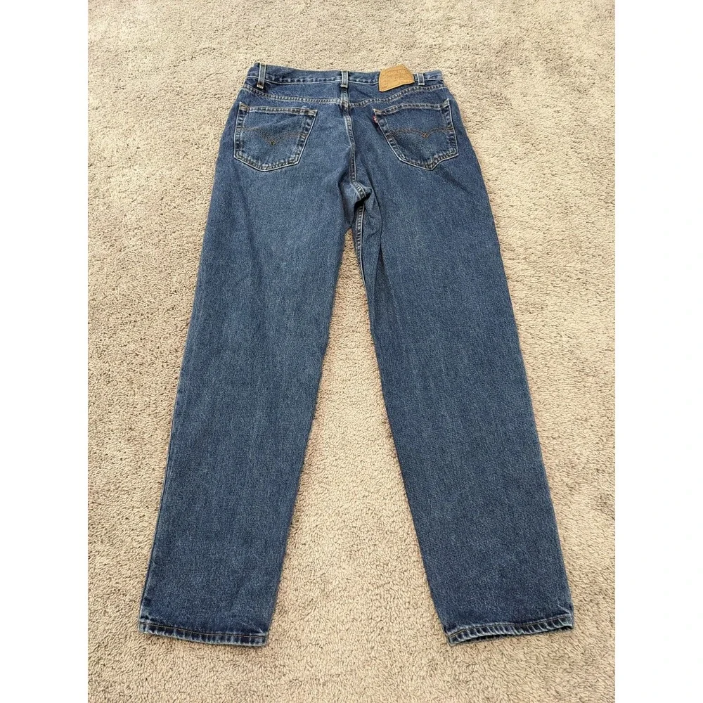 Vintage Levis 550 Mens 36x34‎ Relaxed Fit Made In Mexico Blue Y2K